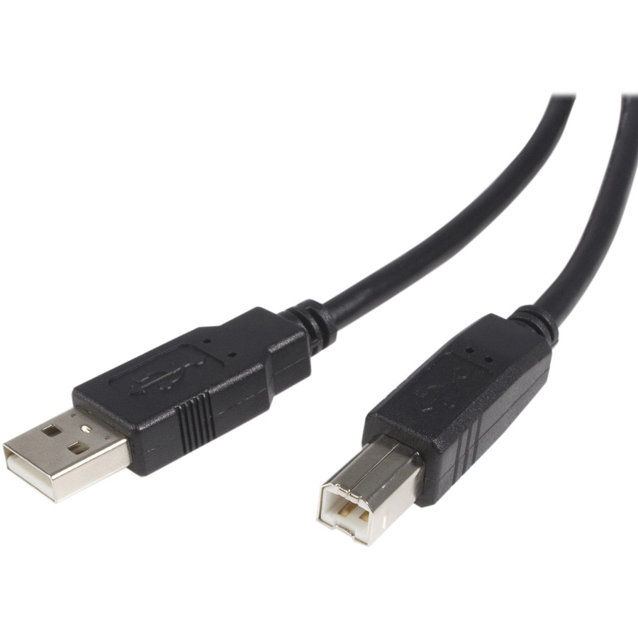 StarTech.com 1 ft USB 2.0 A to B Cable - M/M - USB (M) to USB Type B (M)