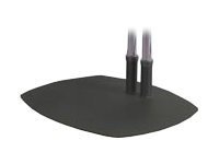 Premier Mounts PSD TS84 stand - for flat panel - black, chrome