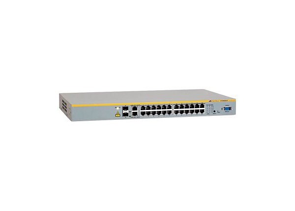 Allied Telesis AT-8000S/24 Layer 2 Stackable Fast Ethernet Switch