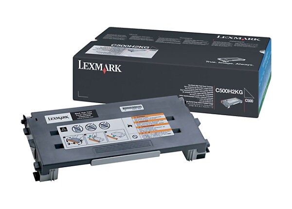 Lexmark C500n Hi-Yield Black Toner Cartridge
