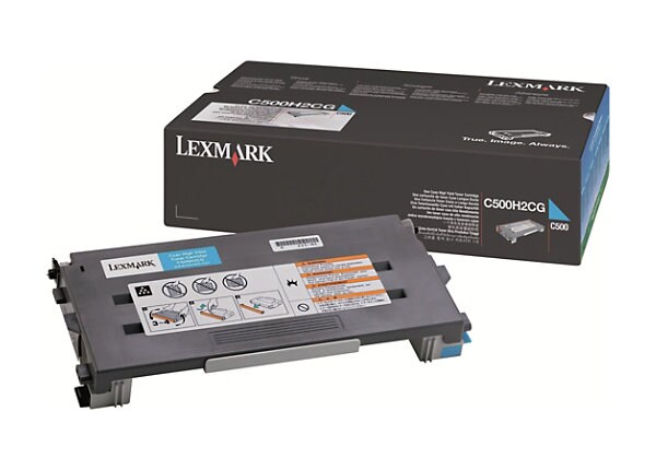 Lexmark C500n Hi-Yield Cyan Toner Cartridge
