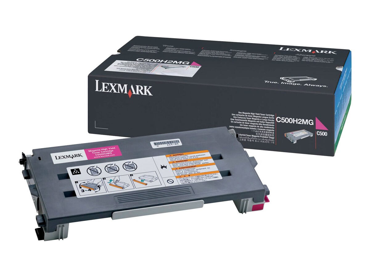 Lexmark C500n Hi-Yield Magenta Toner Cartridge
