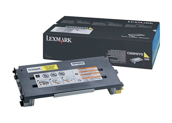 Lexmark C500n Hi-Yield Yellow Toner Cartridge
