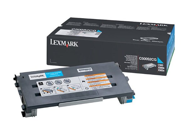 Lexmark C500n Cyan Toner Cartridge
