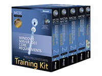 MCSE Self-Paced Training Kit (Exams 70-290, 70-291, 70-293, 70-294) - Microsoft Windows Server 2003 Core Requirements -