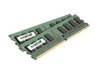 Crucial - DDR2 - 2 GB : 2 x 1 GB - DIMM 240-pin