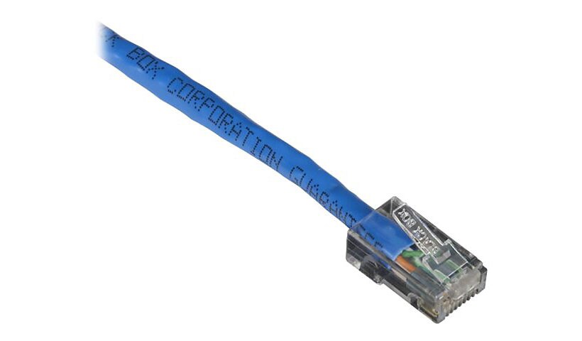 Black Box GigaTrue CAT6 Channel 550-MHz Patch Cable with Basic Connector - patch cable - 2 ft - blue