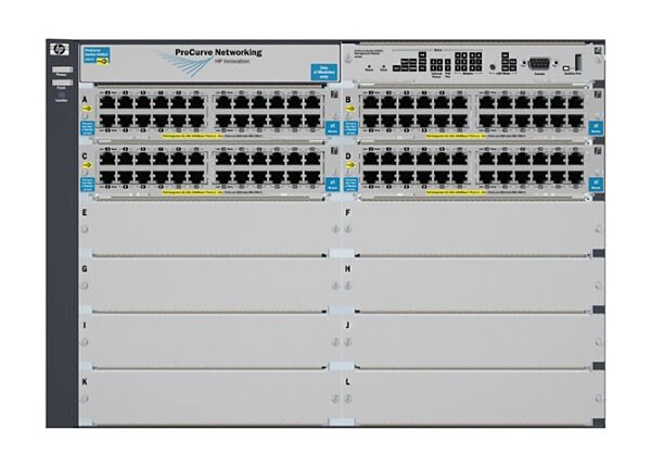 Aruba 5412-96G zl - switch - 96 ports - managed - rack-mountable