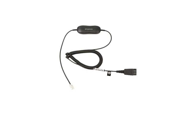 Jabra GN1200 CC - câble pour casque micro - 2 m