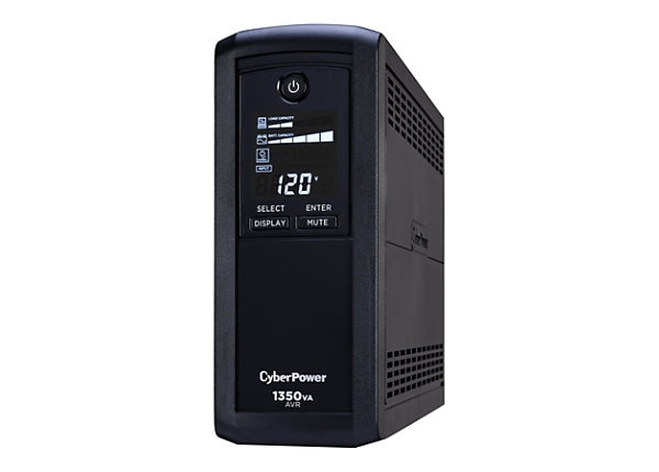 CYBERPOWER 1350VA UPS W AVR & LCD