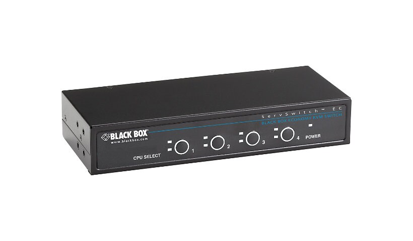 Black Box 4-Port ServSwitch EC for PS/2 Servers and Consoles