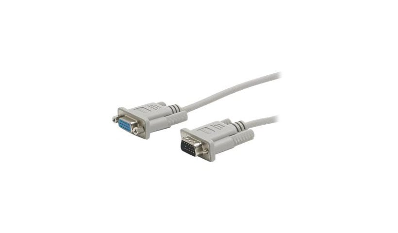 StarTech.com 6 ft VGA Monitor Extension Cable - HD15 M/F