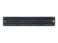 Siemon HD6 patch panel - 2U - 19"