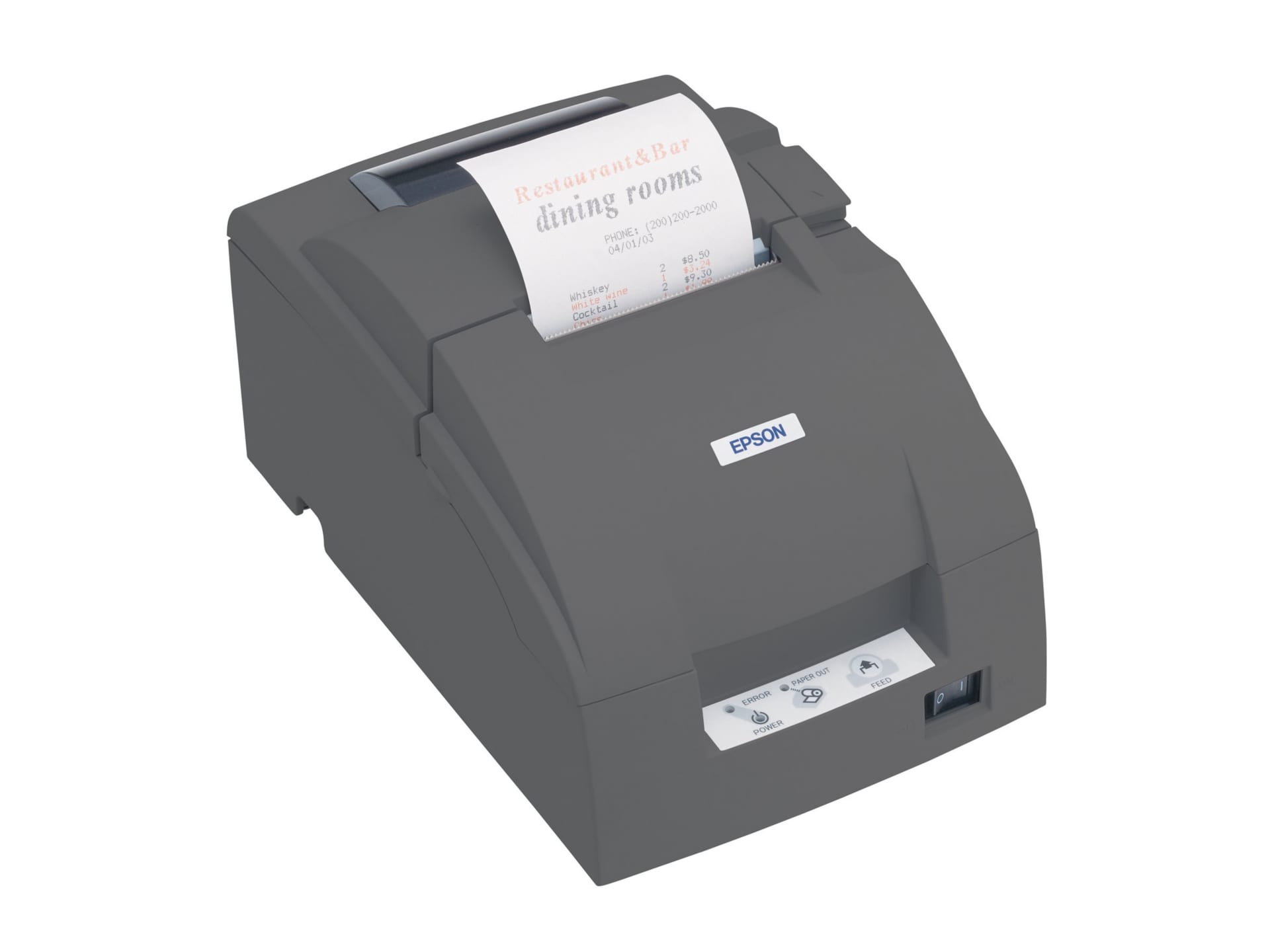 Thumbnail 5 of 6 for Epson TM U220B - receipt printer - two-color (monochrome) - dot-matrix