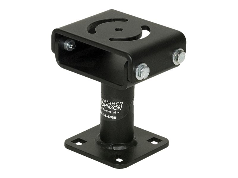 Gamber-Johnson Center-Mounted Complete Pole - mounting component - for vehicle mount computer - black