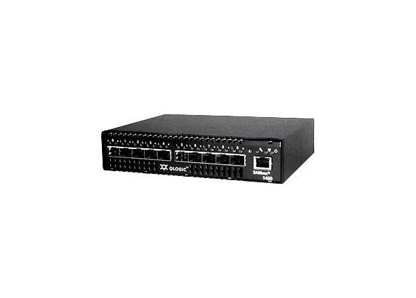 QLogic SANbox SB1404 - FC 4Gb switch - 10 ports active – SFPs included