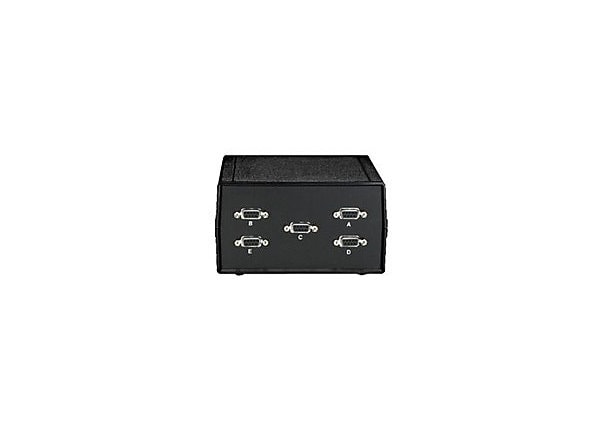 Black Box DB9 Switch ABCDE - switch - 4 ports