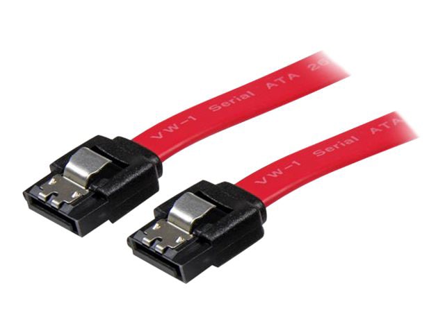 StarTech.com 12in Latching SATA Cable - SATA cable - Serial ATA 150/300/600