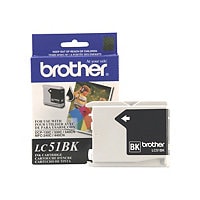 Brother LC51BK - black - original - ink cartridge