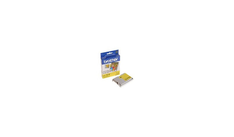 Brother LC51Y - yellow - original - ink cartridge