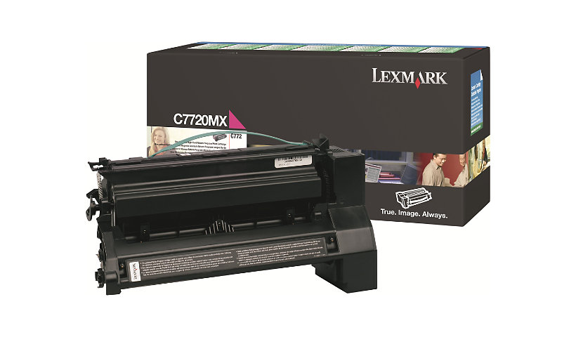 Lexmark Return Program C7720MX Magenta Extra Hi-Yield Toner Cartridge