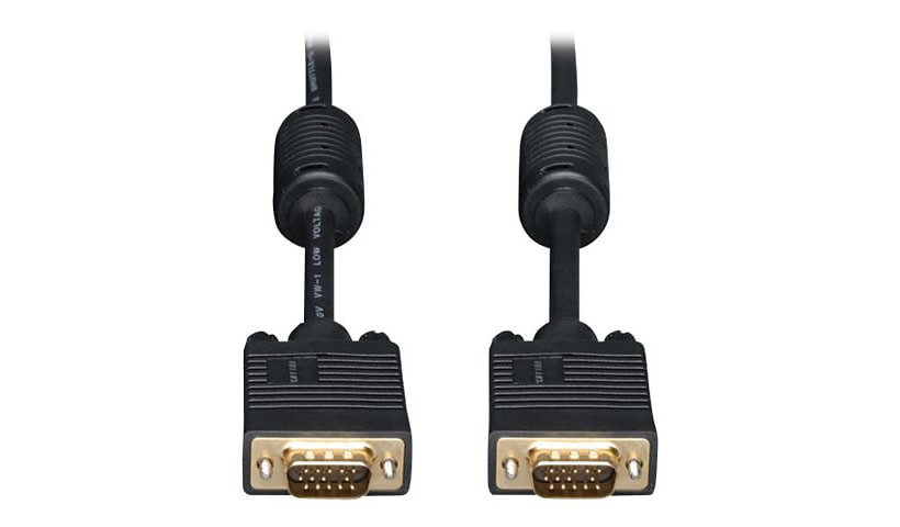 Eaton Tripp Lite Series VGA High-Resolution RGB Coaxial Cable (HD15 M/M), 50 ft. (15.24 m) - VGA cable - 15.2 m