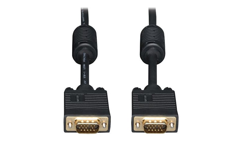 Eaton Tripp Lite Series VGA High-Resolution RGB Coaxial Cable (HD15 M/M), 25 ft. (7.62 m) - VGA cable - 7.6 m