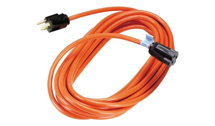Black Box Indoor/Outdoor Utility Cord Heavy-Duty - power extension cable - NEMA 5-15 to NEMA 5-15 - 15 ft