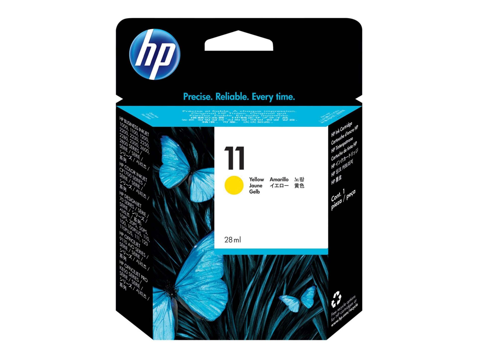 Hp 110 Cb304an Tri Color Original Ink Cartridge Cb304an140 Ink And Toner 0234