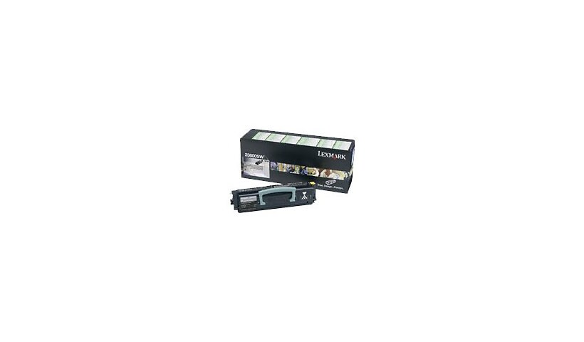 Lexmark - black - original - toner cartridge - LCCP, LRP