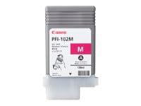 Canon PFI-102 M - dye-based magenta - original - ink tank