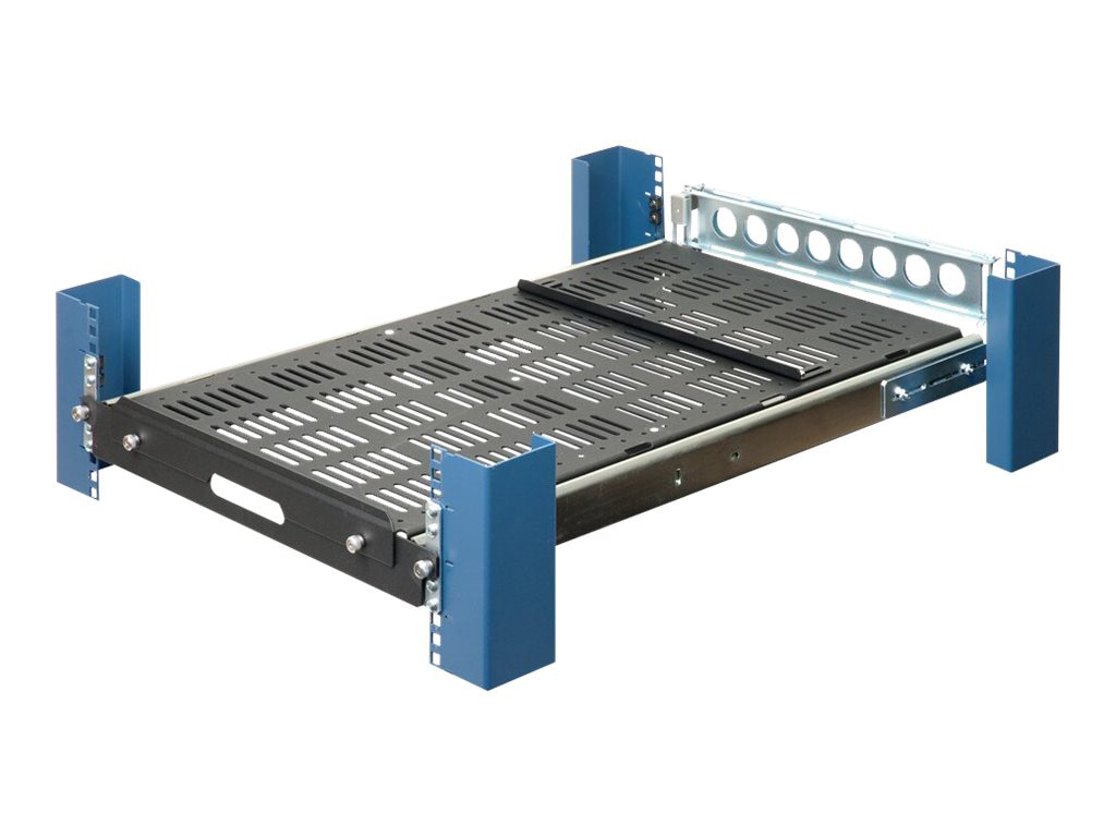 Rack Solutions 2U Heavy Duty Sliding Shelf 28in (D)