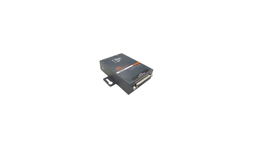 Lantronix Device Server UDS1100 One Port Serial (RS232/ RS422/ RS485) to IP Ethernet, UL864 - serveur de périphérique