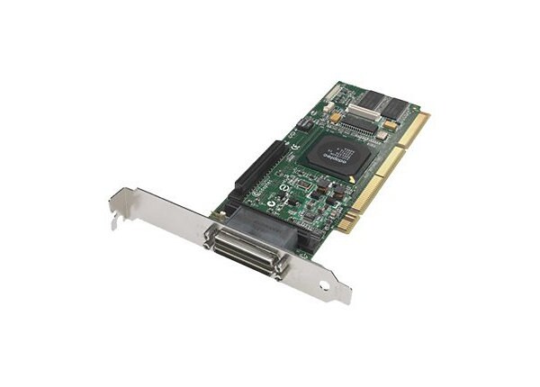 Microsemi Adaptec SCSI RAID 2230SLP - storage controller (RAID) - Ultra320 SCSI - PCI-X/133 MHz