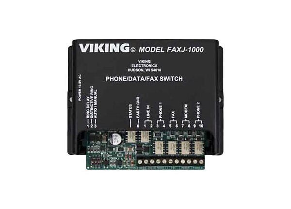 Viking FaxJack Phone/Fax Switch