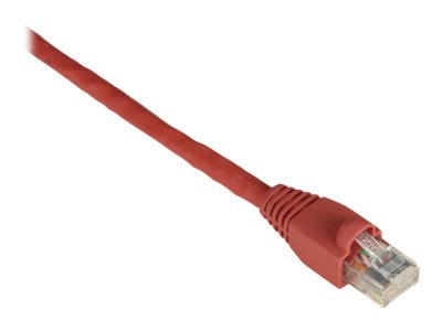 Black Box GigaTrue 25ft Cat6 550Mhz Gigabit UTP Red Snagless Patch Cable