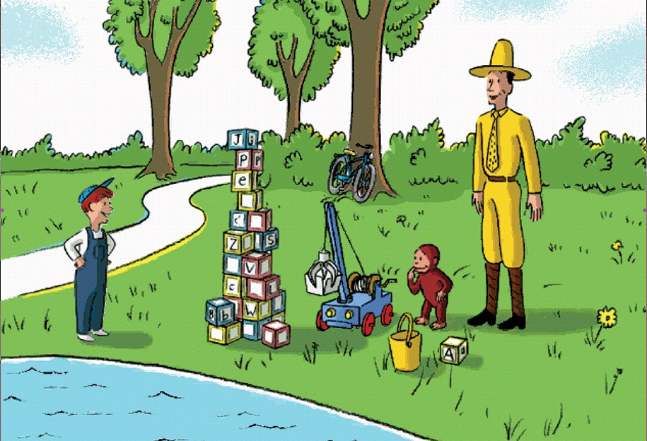Curious George Pre-K ABCs Lab Pack - box pack - 10 users