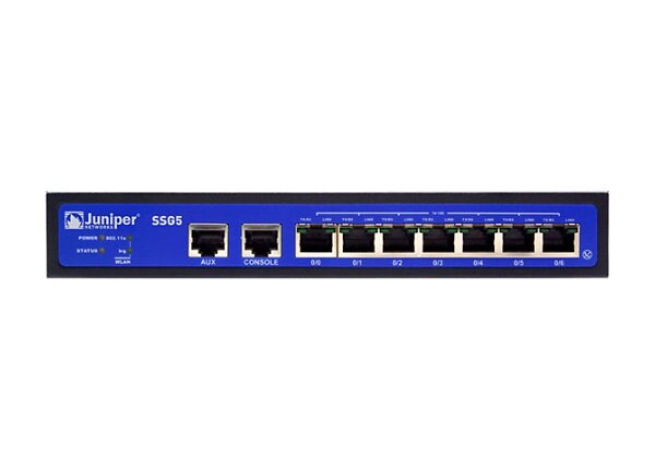 Juniper Networks Gateway 5 with RS-232 Aux backup