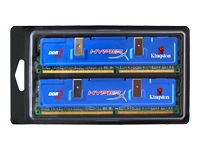 Kingston HyperX memory - 2 GB : 2 x 1 GB - DIMM 240-pin - DDR2