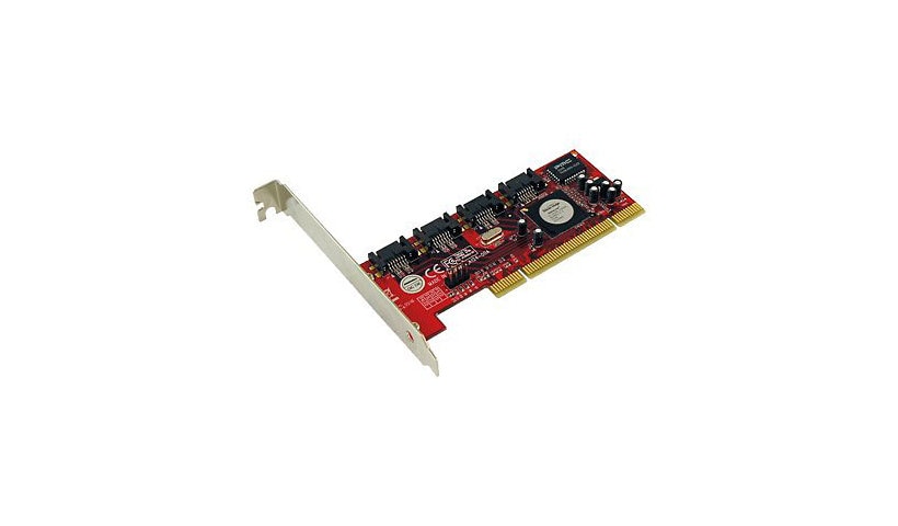 Addonics ADSA4R5 - storage controller (RAID) - SATA 3Gb/s - PCI/66 MHz