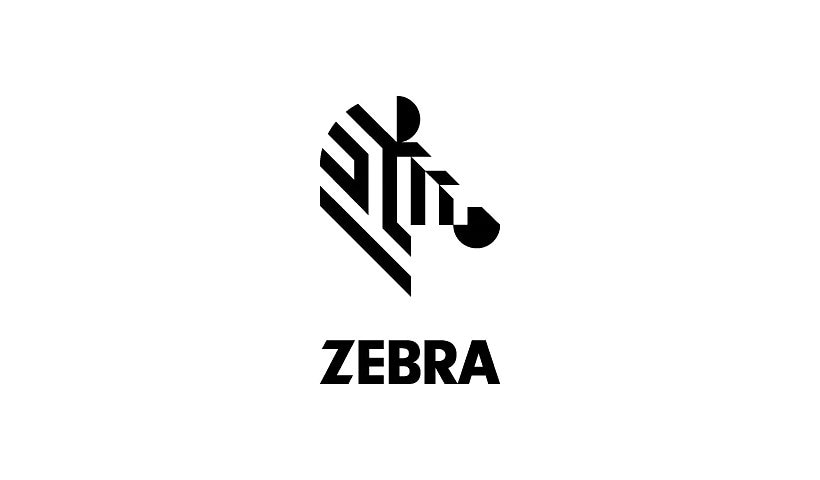 Zebra paper roll holder