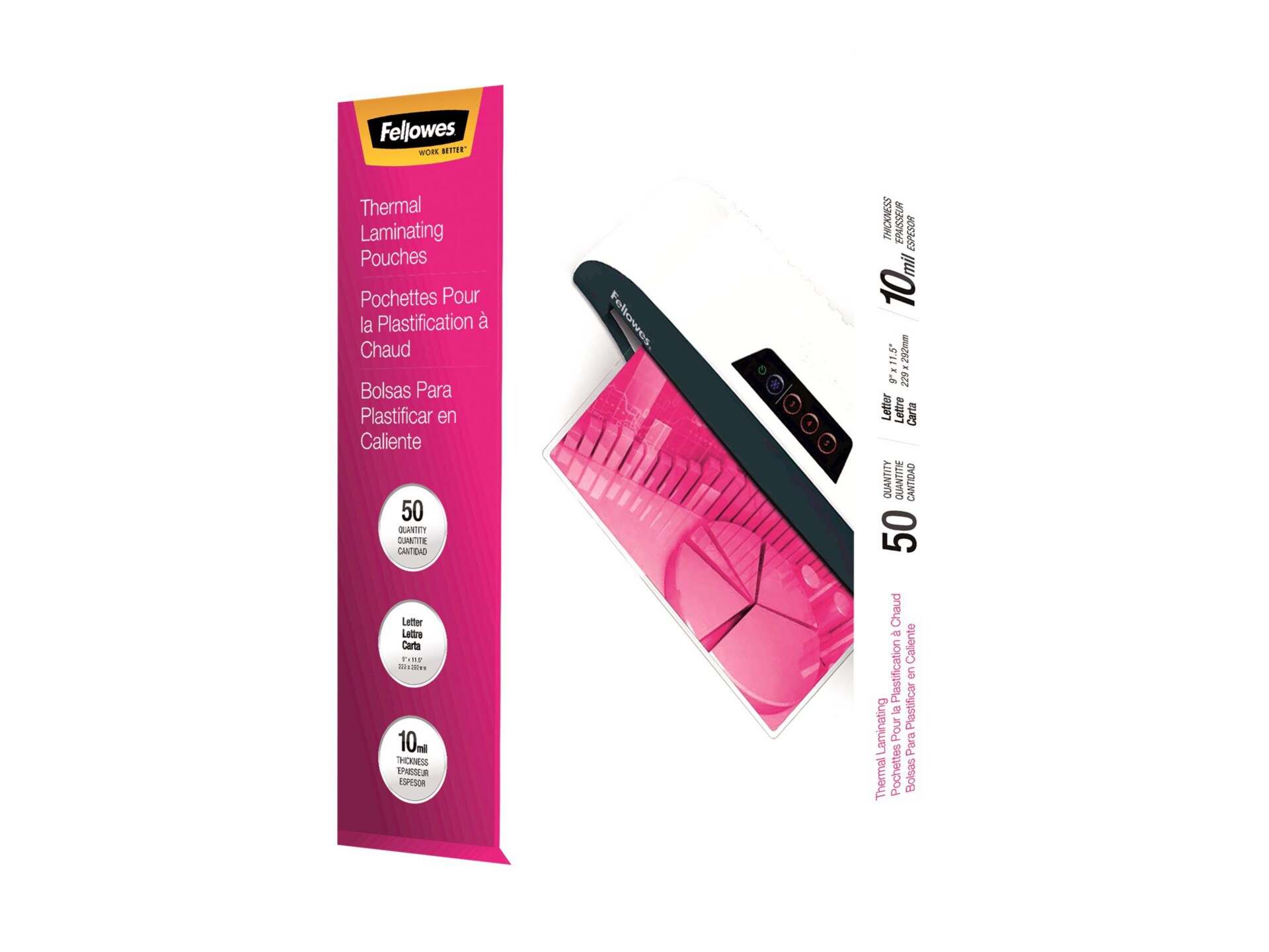 Fellowes Glossy Pouches