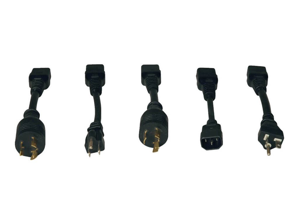 Thumbnail 5 of 5 for Eaton Tripp Lite Series PDU Basic 100V-240V 1.6/3.8kW 16A 12 C13; 2 C19 C20 1URM / 0URM - horizontal rackmount - power