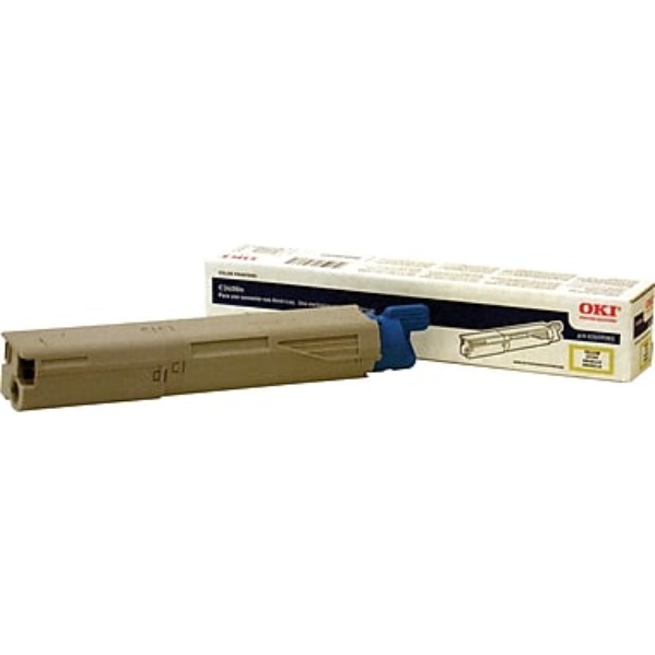 OKI C3400n C3530n Yellow Hi-Yield Toner Cartridge