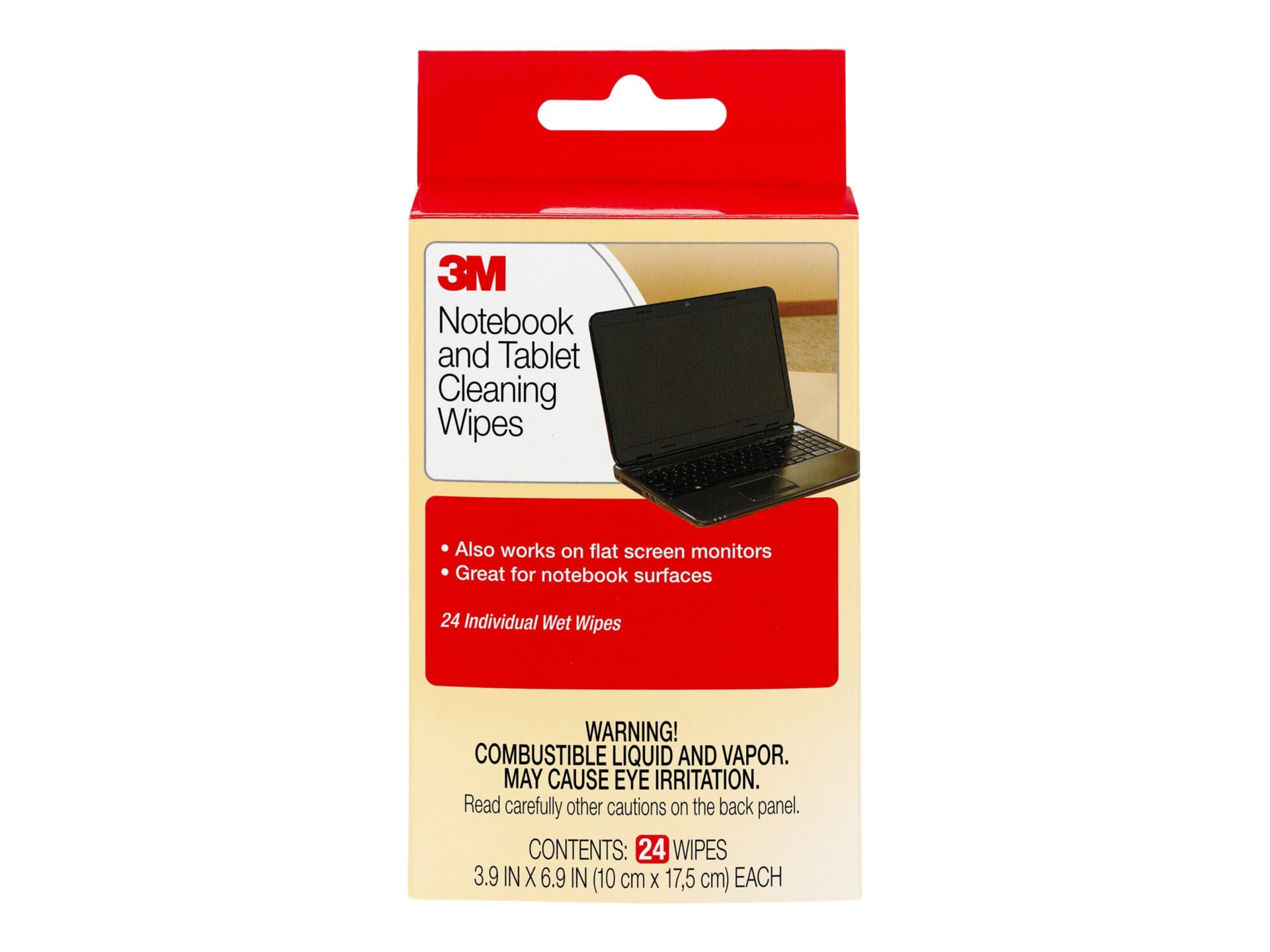 3M Notebook Screen Cleaning Wipes CL630 - cleaning wipes