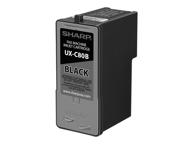 Sharp UX-C80B Black Ink Cartridge