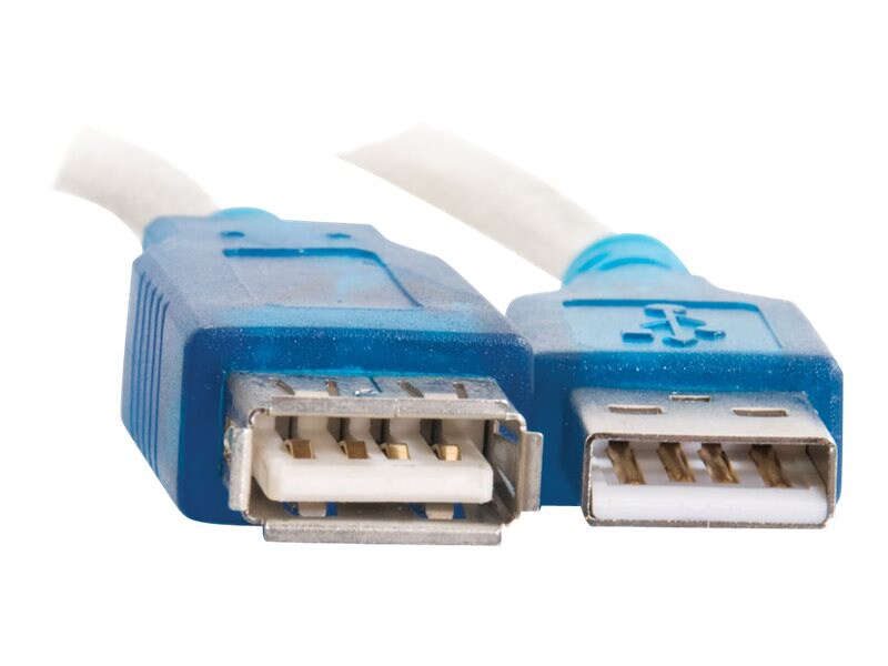 Thumbnail 3 of 3 for C2G 16.4ft USB Extension Cable - Active USB A to USB A Extension Cable - USB 2.0 - M/F
