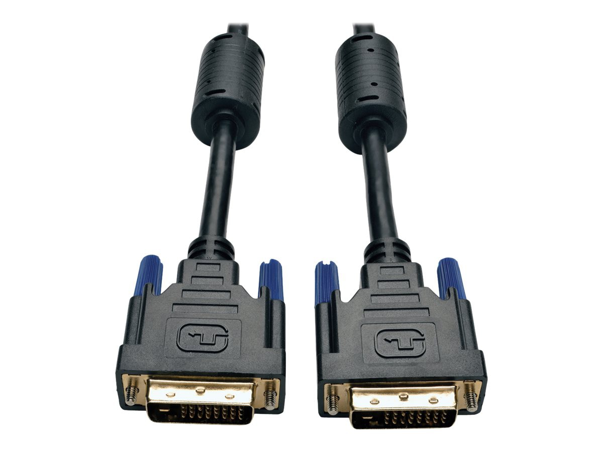 Eaton Tripp Lite Series DVI Dual Link Cable, Digital TMDS Monitor Cable (DVI-D M/M), 50 ft. (15.24 m) - DVI cable - 15.2