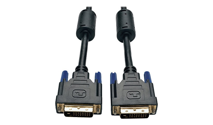 Eaton Tripp Lite Series DVI Dual Link Cable, Digital TMDS Monitor Cable (DVI-D M/M), 50 ft. (15.24 m) - DVI cable - 50