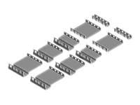 Rack Solutions 2U Adapter Bracket Assortment